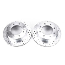 Load image into Gallery viewer, Power Stop 02-06 Chevrolet Avalanche 2500 Rear Evolution Drilled & Slotted Rotors - Pair