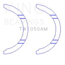 Load image into Gallery viewer, King Engine Bearings Mitsubishi EVO X 4B11T/Hyundai G4KC/G4KD/G4KE Thrust Washer Set