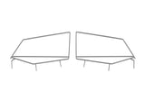 Rampage 1987-1995 Jeep Wrangler(YJ) Window Frame Only - Black