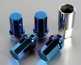 Project Kics 12X1.25 Titanium Blue Caliber Lug Nut