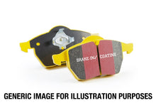 Load image into Gallery viewer, EBC 02 Cadillac Escalade 5.3 (PBR rear caliper) Yellowstuff Rear Brake Pads