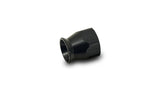 Vibrant -4AN Hose End Socket for PTFE Hose Ends - Black