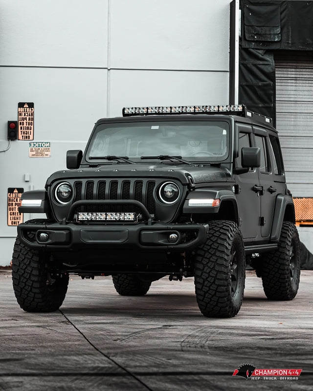Oracle Jeep JL/Gladiator JT Oculus Bi-LED Projector Headlights - Amber/White Switchback