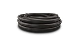Vibrant -8 AN Black Nylon Braided Flex Hose w/ PTFE liner (10FT long)