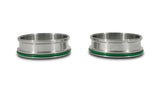 Vibrant Stainless Steel Weld Fitting w/ O-Rings for 5in OD Tubing