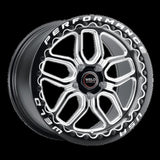 Weld Racing Laguna Bead Lock 17x10/ 5x114.3 / ET49 / BS7.50 Gloss BLK MIL Wheel DIA 78.1