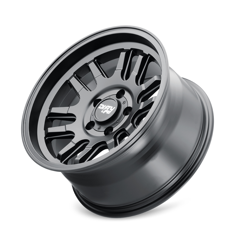 Dirty Life 9310 Canyon 17x9 / 6x139.7 BP / -12mm Offset / 106mm Hub Matte Black Wheel