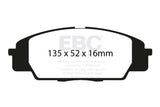 EBC 07-11 Acura CSX (Canada) 2.0 Type S Ultimax2 Front Brake Pads