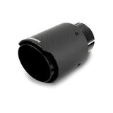 Mishimoto Carbon Fiber Muffler Tip 3in Inlet 4in Outlet Black