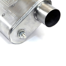 Load image into Gallery viewer, BBK VariTune Adjustable Performance Muffler 2-1/2 Offset/Offset Stainless Steel