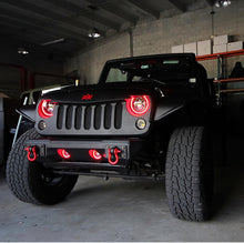 Load image into Gallery viewer, Oracle 7in High Powered LED Headlights - Black Bezel - Dynamic - Dynamic