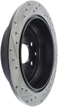 Load image into Gallery viewer, StopTech Sport Drilled &amp; Slotted Rotor - Rear Left