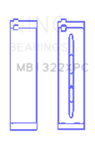 Load image into Gallery viewer, King VW V8/V10 R8/RS6/Huracan (Size 0.25) pMaxKote Coated Main Bearing Set - Size +0.25mm