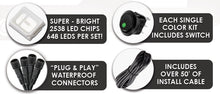 Load image into Gallery viewer, Oracle LED Illuminated Wheel Rings - Double LED - White