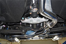 Load image into Gallery viewer, Invidia 15+ Subaru WRX/STI 4Dr Q300 Twin Outlet Rolled Titanium Burnt Quad Tip Cat-Back Exhaust