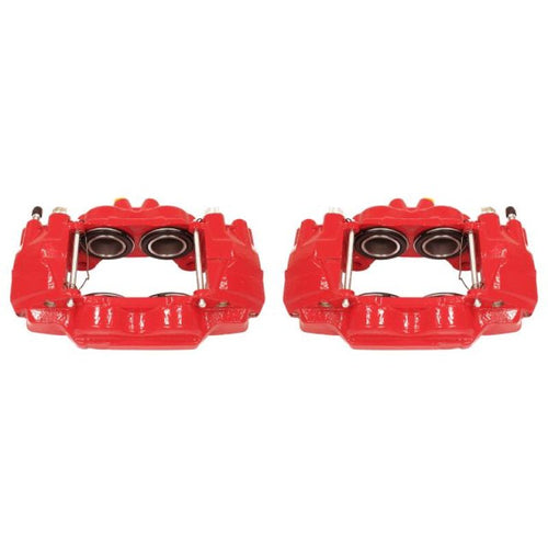 Power Stop 03-09 Toyota 4Runner Front Red Calipers w/o Brackets - Pair