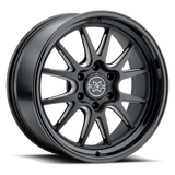 Method Raised MR802 20x10 / 8x180 BP / -18mm Offset / 124.1mm Bore - Double Black Milled Wheel