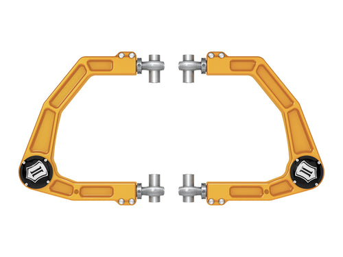ICON 2024 Toyota Tacoma Billet Upper Control Arm w/ Delta Joint Pro - Gold Anodized