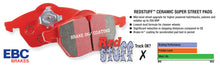 Load image into Gallery viewer, EBC 07-11 Mercedes-Benz CL63 AMG 6.2 Redstuff Front Brake Pads