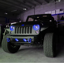Load image into Gallery viewer, Oracle 7in High Powered LED Headlights - Black Bezel - Dynamic - Dynamic