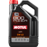 Motul 5L 8100 Power 5W40 Full Synthetic Engine Oil
