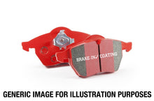 Load image into Gallery viewer, EBC 89-93 Volkswagen Corrado 1.8 Supercharged Redstuff Front Brake Pads