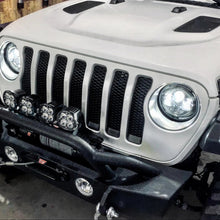 Load image into Gallery viewer, Oracle 7in High Powered LED Headlights - Black Bezel - ColorSHIFT - BC1
