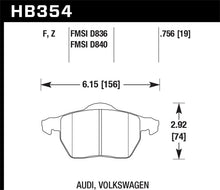 Load image into Gallery viewer, Hawk HPS Street Brake Pads