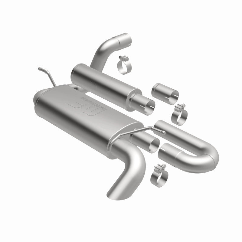 MagnaFlow 18-23 Jeep Wrangler JL 2.0L/3.6L Overland Series Axle-Back Exhaust