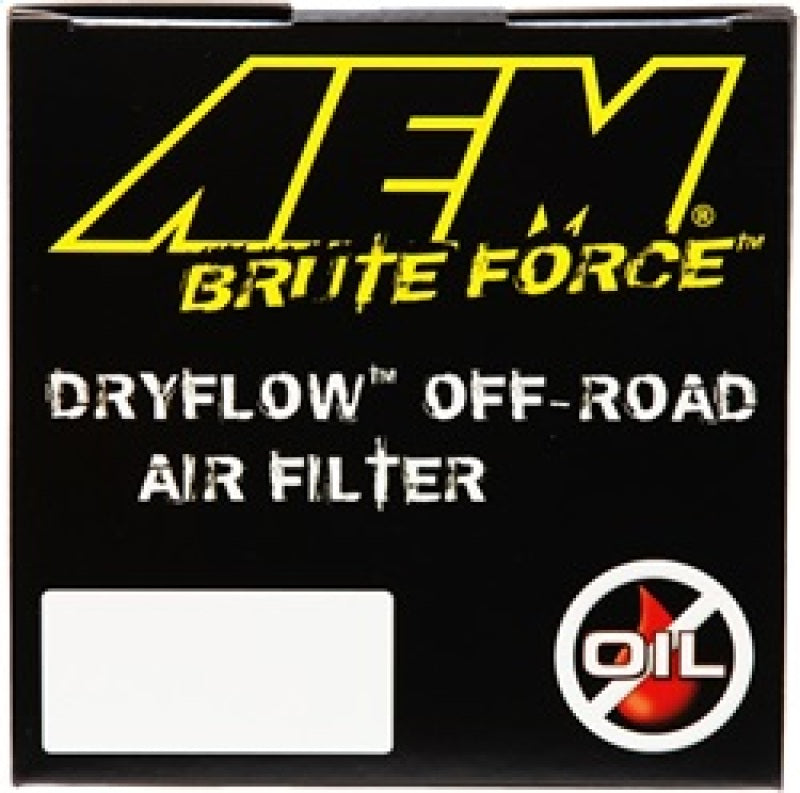 AEM 3.5 inch x 9 inch DryFlow Conical Air Filter