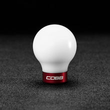 Load image into Gallery viewer, Cobb Subaru 6-Speed COBB Shift Knob - White w/Race Red Collar (Non-Weighted)
