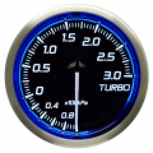 DEFI Racer Gauge N2 52mm Turbo 300kPa Blue