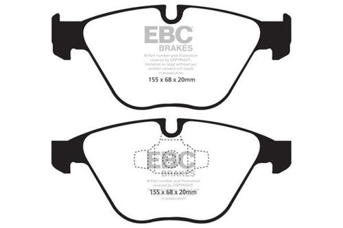 EBC 13+ BMW X1 2.0 Turbo (28i) Yellowstuff Front Brake Pads