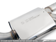 Load image into Gallery viewer, AWE Tuning Audi C7.5 A7 3.0T Touring Edition Exhaust - Quad Outlet Diamond Black Tips