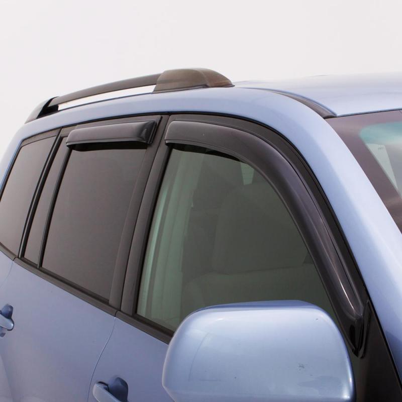 AVS 93-97 Nissan Altima Ventvisor Outside Mount Window Deflectors 4pc - Smoke