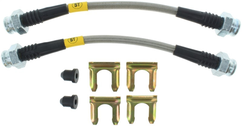 StopTech 2/89-96 Nissan 300ZX (Exc Turbo)/6/89-96 300ZX Turbo Stainless Steel Rear BBK Brake Lines