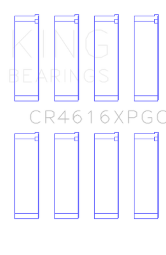 King Engine Bearings Subaru FA20 pMaxKote Performance Rod Bearing Set - Size STD