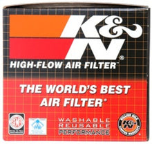 Load image into Gallery viewer, K&amp;N Universal Rubber Filter 2 inch Top OD / 3.5 inch Base OD / 2.25 inch Flange ID / 4 inch Height