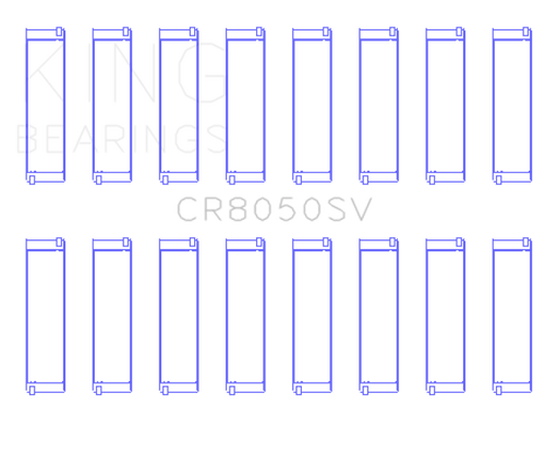 King Engine Bearings 11+ BMW S63/S63N/N63/N63N Rod Bearing Set