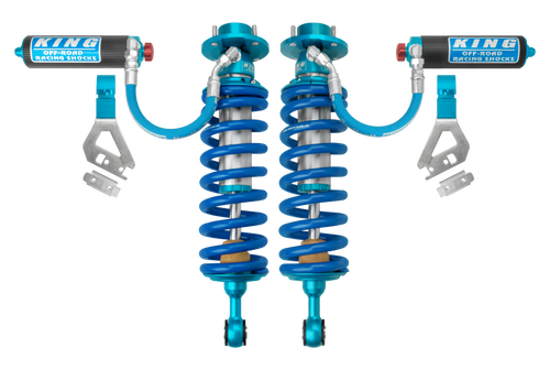King Shocks 2022+ Toyota Tundra  Front 2.5 Dia w/ Remote Reservoir Coilover & Adjuster (Pair)