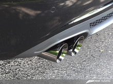 Load image into Gallery viewer, AWE Tuning Audi B8 A4 Touring Edition Exhaust - Single Side Diamond Black Tips