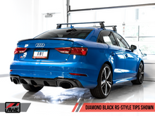 Load image into Gallery viewer, AWE Tuning 17-19 Audi RS3 8V SwitchPath Exhaust w/Diamond Black RS-Style Tips
