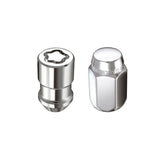 McGard 5 Lug Hex Install Kit w/Locks (Cone Seat Nut) M12X1.5 / 13/16 Hex / 1.5in. Length - Chrome