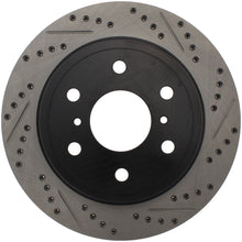 Load image into Gallery viewer, StopTech 07-10 GMC Sierra (w/ Rear Drum) / 07-09 GMC Yukon Rear Left Slotted &amp; Drilled Rotor