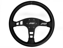 Load image into Gallery viewer, PRP Flat Leather Steering Wheel- Black