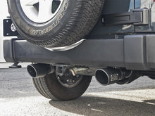 Load image into Gallery viewer, aFe Rebel Series 2.5in 409 SS Cat-Back Exhaust w/ Black Tips 2007+ Jeep Wrangler (JK) V6 3.6L/3.8L