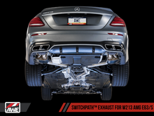 Load image into Gallery viewer, AWE Tuning Mercedes-Benz W213 AMG E63/S Sedan/Wagon SwitchPath Exhaust System - for DPE Cars