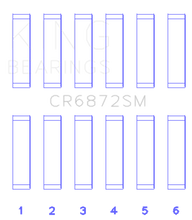 Load image into Gallery viewer, King Engine Bearings Toyota 1GR-FE Connecting Rod Bearing Set - Size +.25mm