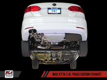 Load image into Gallery viewer, AWE Tuning Mk6 Jetta 2.5L Track Edition Exhaust - Diamond Black Tips