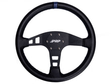 Load image into Gallery viewer, PRP Flat Leather Steering Wheel- Blue